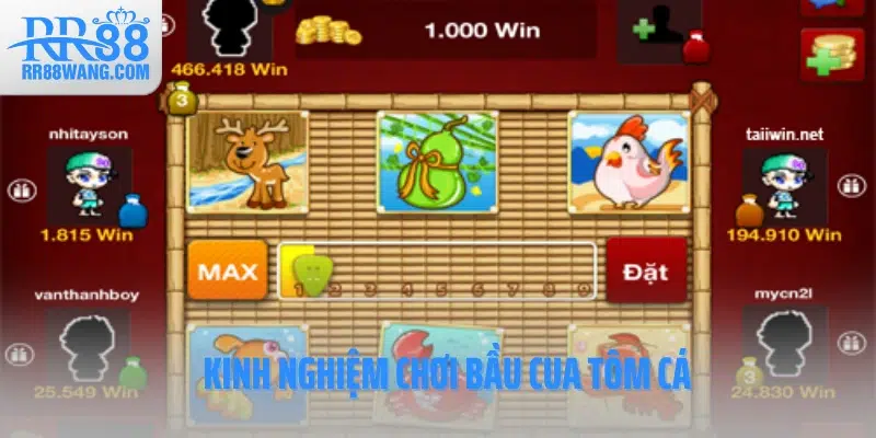 Kinh nghiệm chơi bầu cua tôm cá Kinh nghiệm chơi bầu cua tôm cá